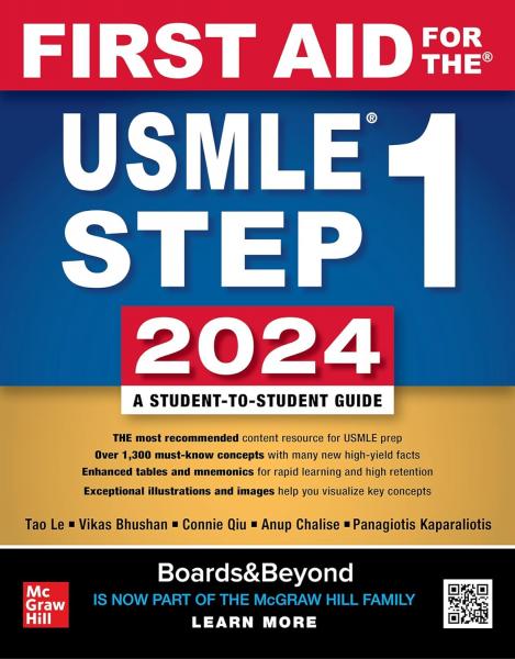 First Aid for the USMLE Step 1 2024 34th Edition - آزمون های امریکا Step 1